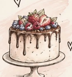 Torta sa čokoladom i šumskim voćem